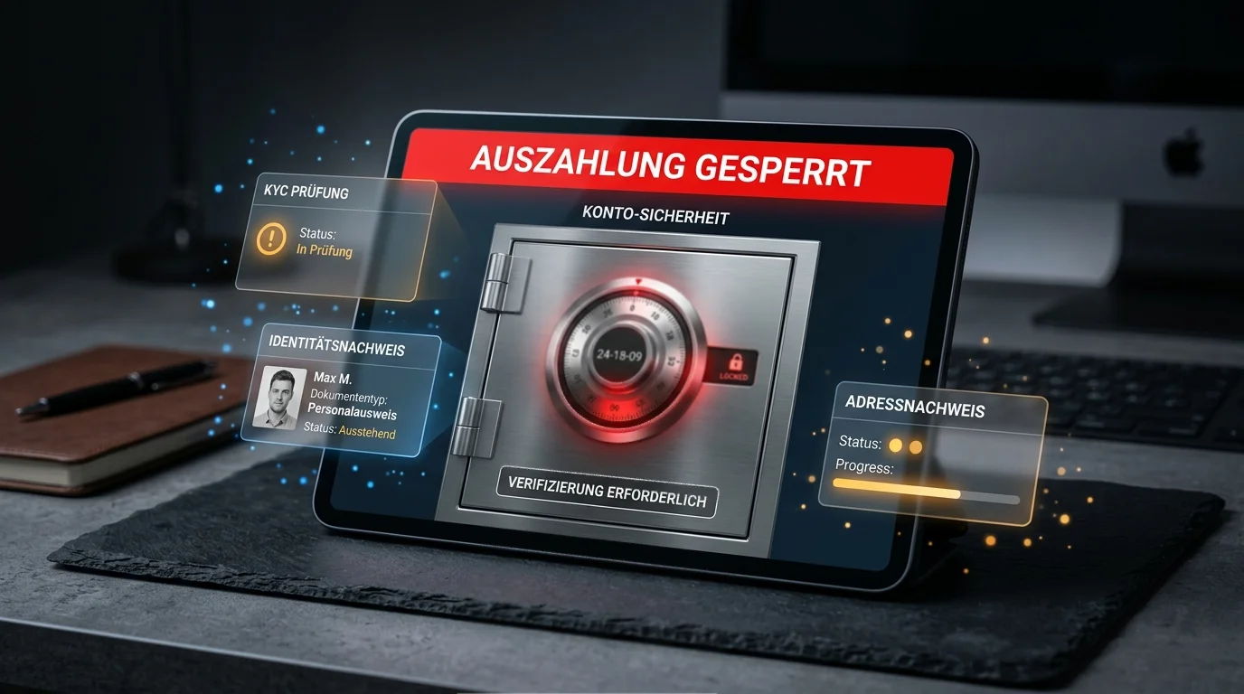 Blockierter Auszahlungsantrag mit eskalierenden Dokumentenanforderungen